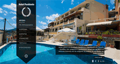 Desktop Screenshot of hotelposidonio.gr